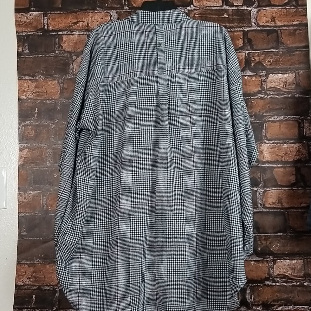 Next| Button Down Plaid Pattern Top - image 2